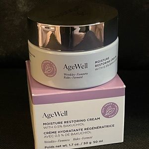 New Arbonne AgeWell Moisture Restoring Cream~Box
